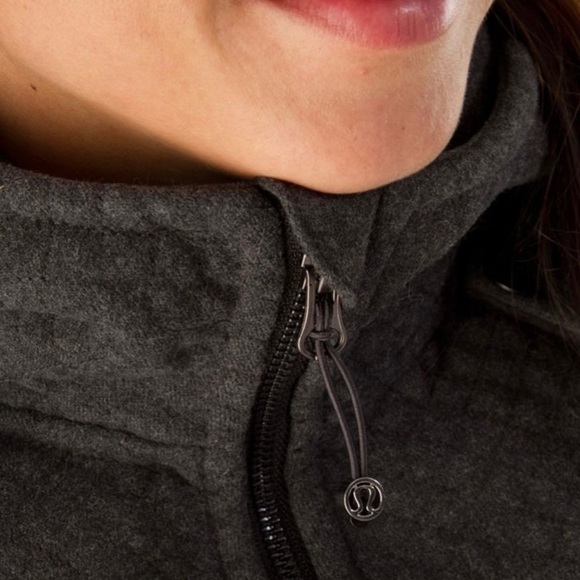 Sz2*Rare*Lululemon Special Edition Scuba hoodie detachable sleeves deep coal EUC - Picture 8 of 16